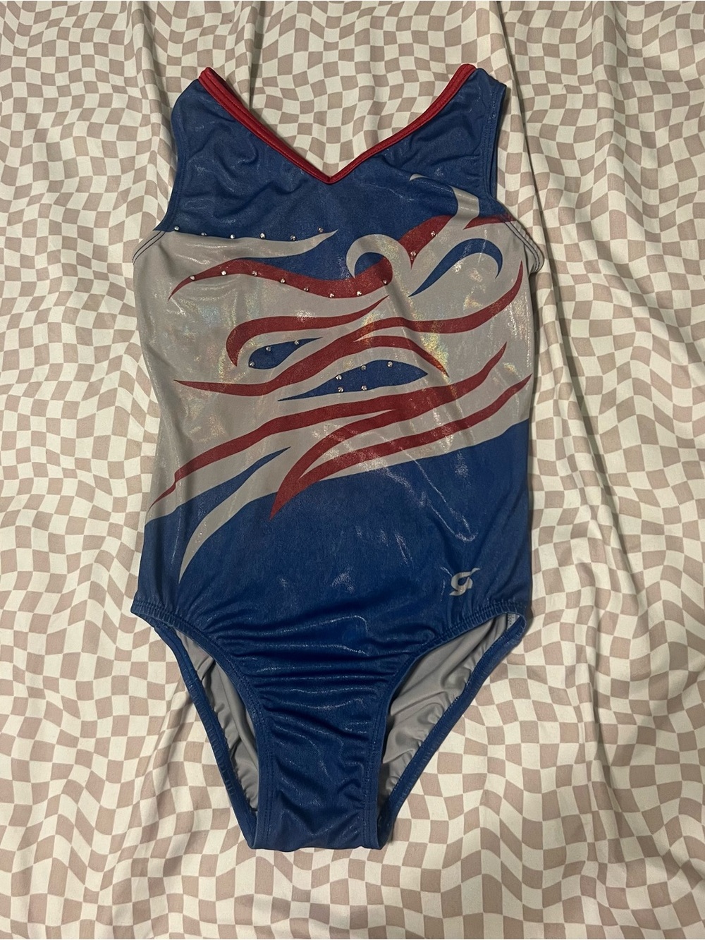 vintage GK gymnastics leotard/halloween costume